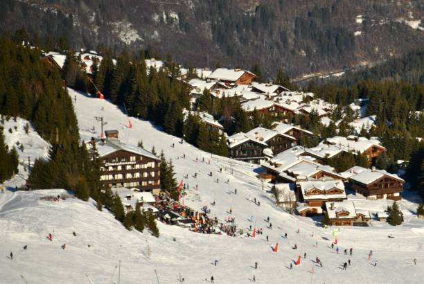 istock View of Courchevel ski resort by winter 2191752824