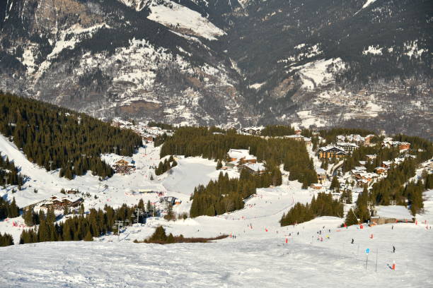 istock View of Courchevel ski resort by winter 2191752848