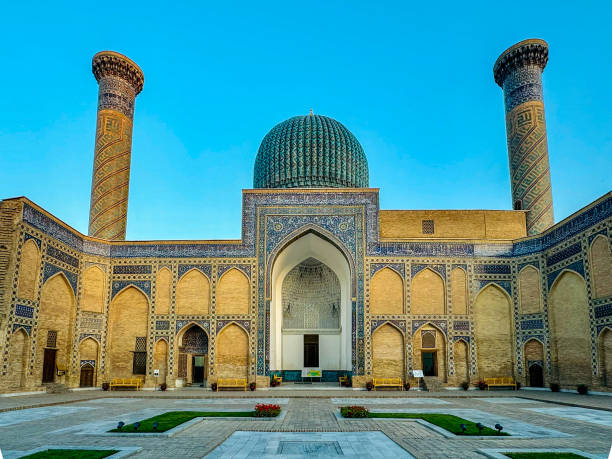 istock Majestic Samarkand Architecture: Registan Ensemble at Sunrise 2191752953
