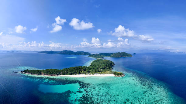 istock Idyllic Tropical Island with Pristine Beaches and Turquoise Waters 2191759844