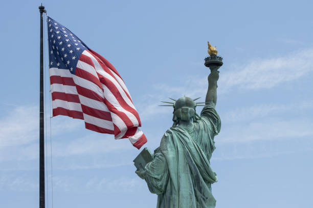 istock Statue of Liberty - Rear View 2191760357