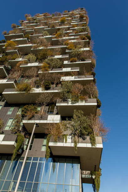 istock Vertical forest building in the Milan city 2191760871