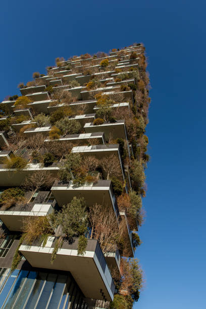 istock Vertical forest building in the Milan city 2191760872