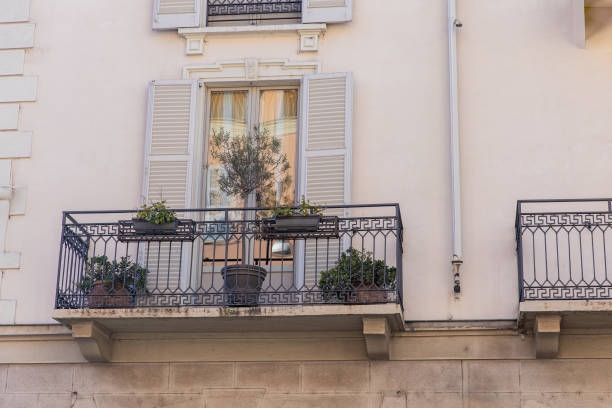 istock Balcony facade in the Milan city authentic 2191760946
