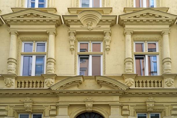 istock old apartment buildings with ornate details 2191761577