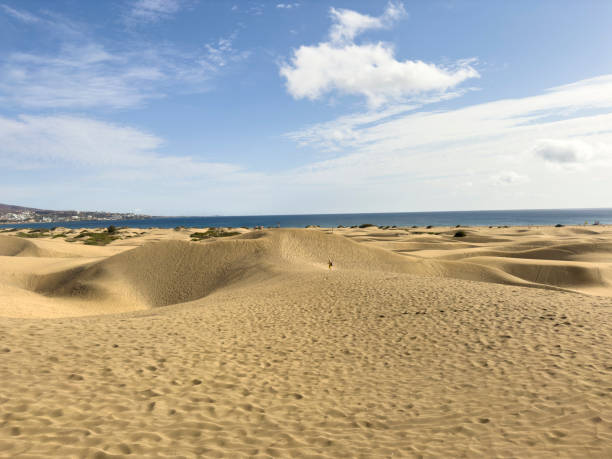 Maspalomas dunes in Gran Canaria, Spain
