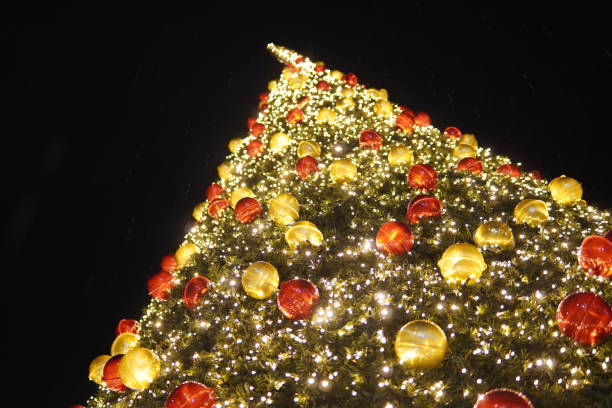 istock A Christmas tree in the town square 2191771918