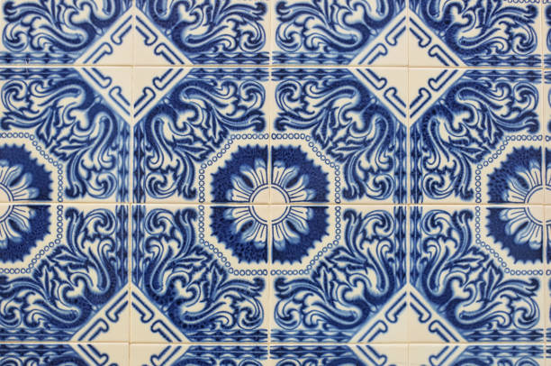 istock Blue portuguese tiles in exterior 2191772851