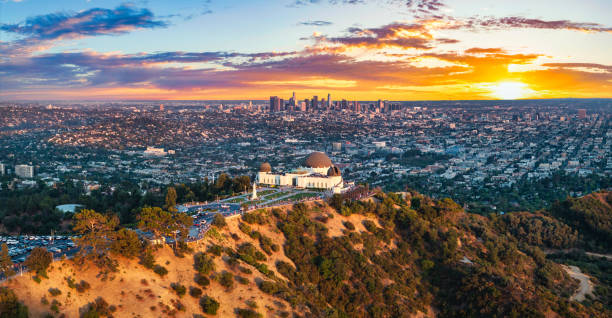istock Los Angeles California Drone Skyline Aerial 2191776193