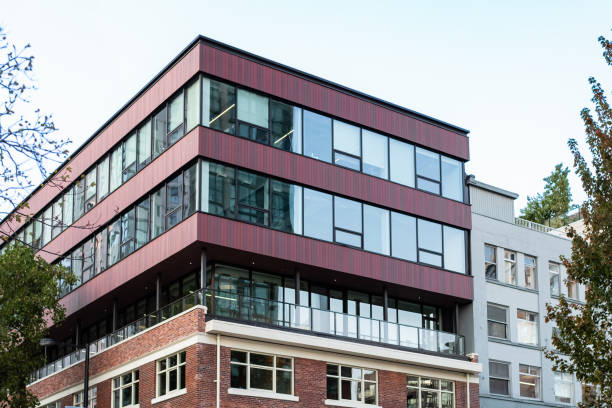 istock Modern office building Urban Architecture. Exteriors of an office complex 2191777246