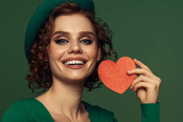 istock Heartfelt Joy: A Radiant Smile with a Touch of Love 2191780144