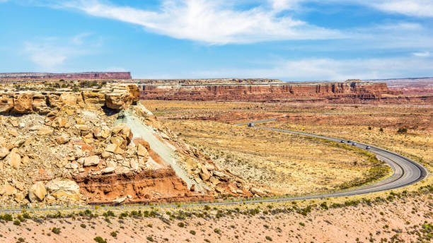istock Interstate I70 winds through the San Rafael Swell in Utah 2191788106