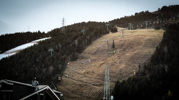 istock snowless snow trail in andorra 2191790052