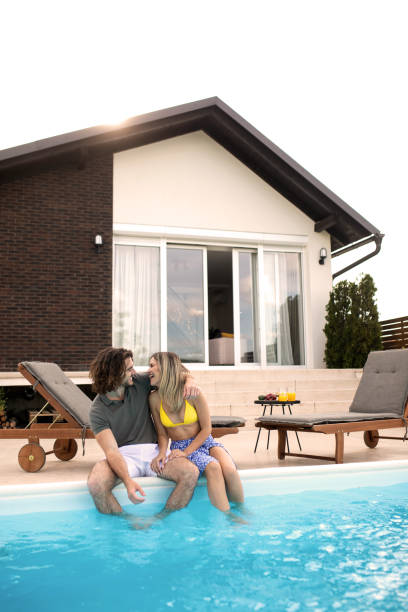 istock Young Loving couple enjoying their time together 2191795896