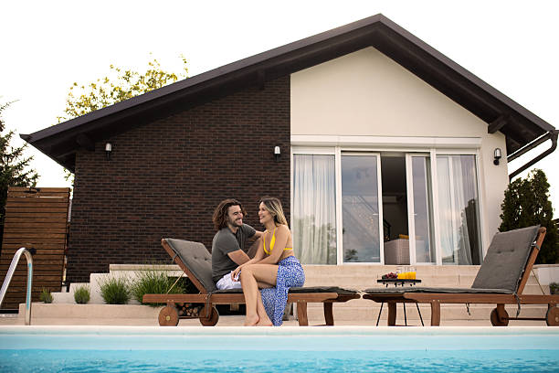 istock Young Loving couple enjoying their time together 2191796162