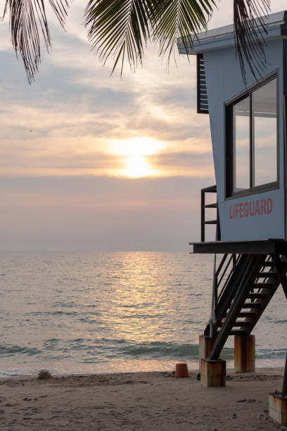 istock A beach scene at sunset, Chonburi, Thailand 2191804025