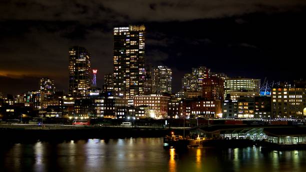 istock Vibrant City Skyline Reflected on Serene Waters at Night in Vancouver Canada 2191805950