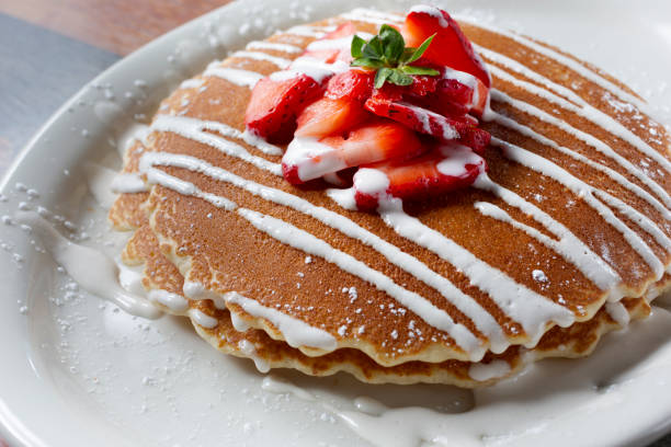 istock strawberry, glaze, pancakes 2191813971