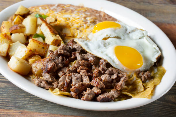 istock chilaquiles with carne asada 2191814091