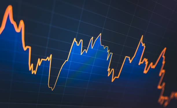 istock Financial market Investment U.S. Treasury yield using computer checking price and chart commodity and bitcoin protect risk from inflation 2191819981