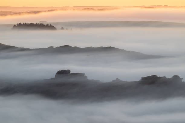 istock A Peak District landscape vignette during a winter sunrise cloud inversion. 2191837630