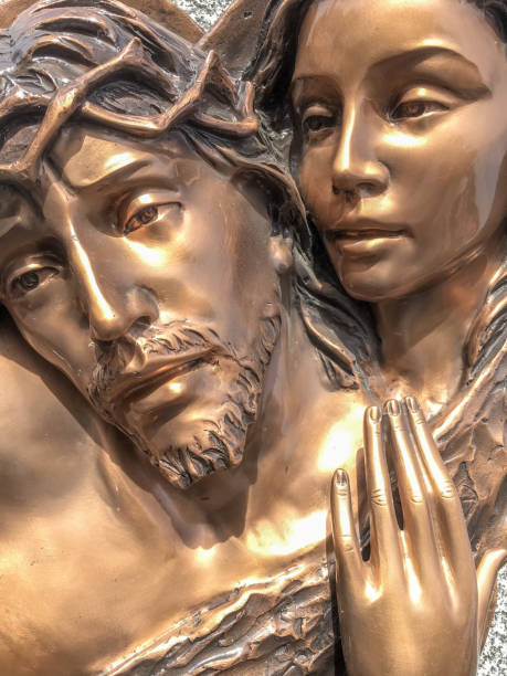 istock Statue of Jesus and Mary 2191855353