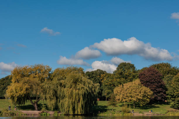 istock Herbst an der Alster in Hamburg 2191859975