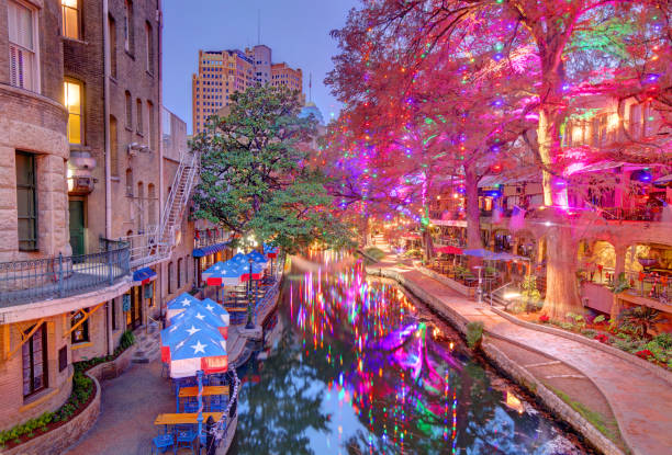 istock San Antonio Riverwalk Christmas Lights 2191861628