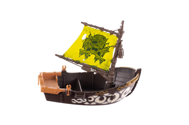 istock toy pirate ship isolated on white background 2191863180