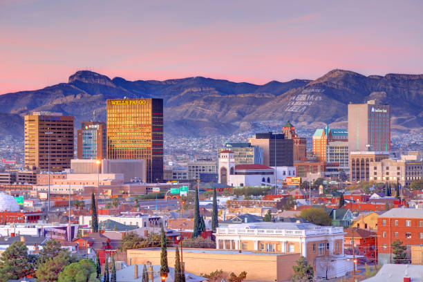 El Paso, Texas stock photo