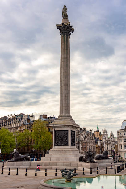 istock Lion sculptures and Nelson column on Trafalgar square, London, UK 2191871805