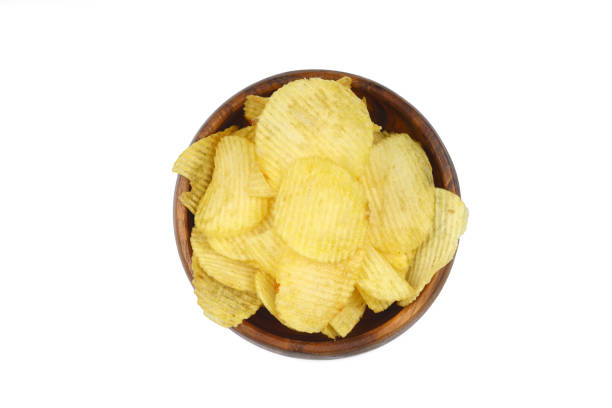 istock potato chip isolated on white background close up 2191875967