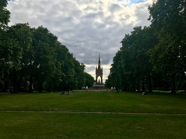 istock Albert Memorial, Kensington Gardens with grass and trees 2191877379