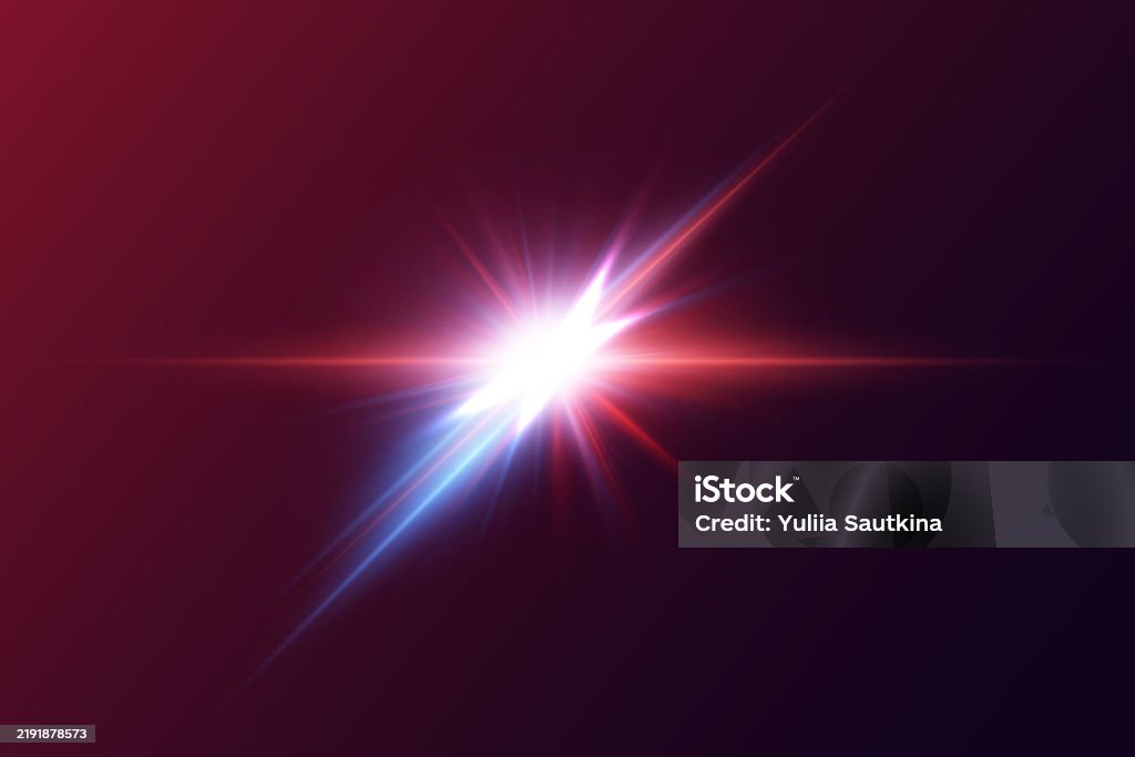 Magic Flash Background Magic Flash Of Star And Light An Explosion Of Bright Rays Stock ...