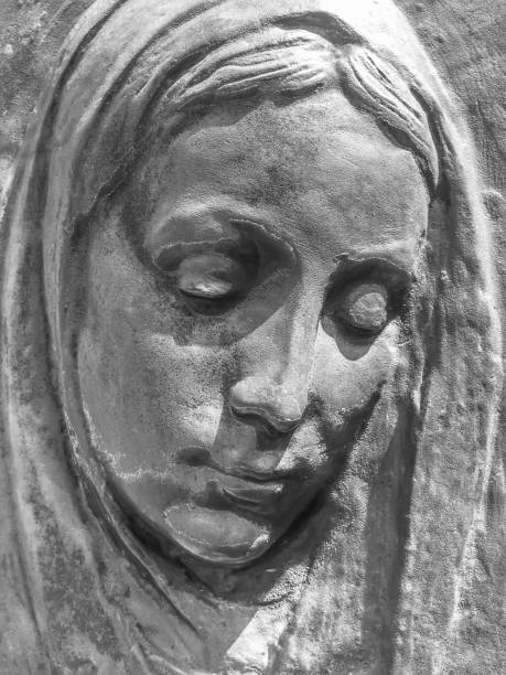 istock Statue of Mary 2191884843