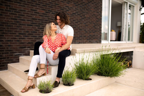 istock Beautiful young couple in love 2191886514