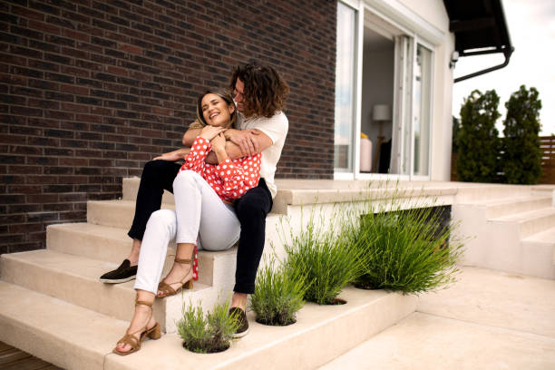istock Beautiful young couple in love 2191886524