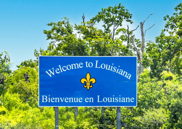 istock welcome to louisiana sign 2191894748