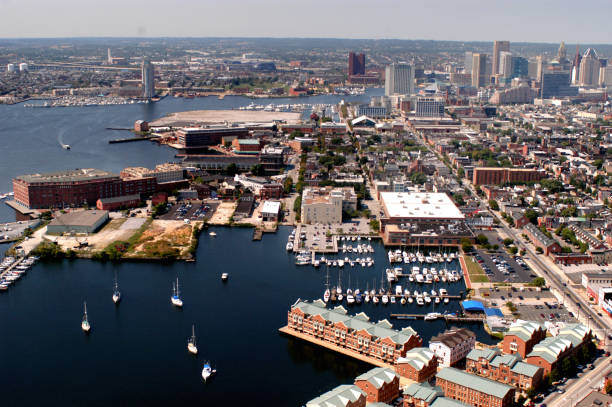 istock Aerial fells point to Baltimore 2191902485