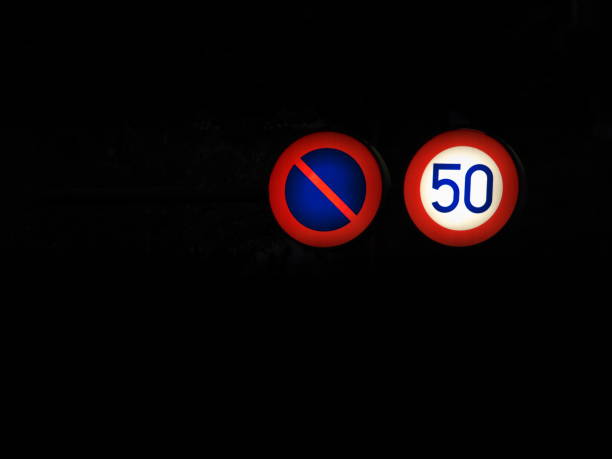 Tokyo, Japan - December 31, 2024: Speed Limit Traffic sign 10km in Tokyo, Japan