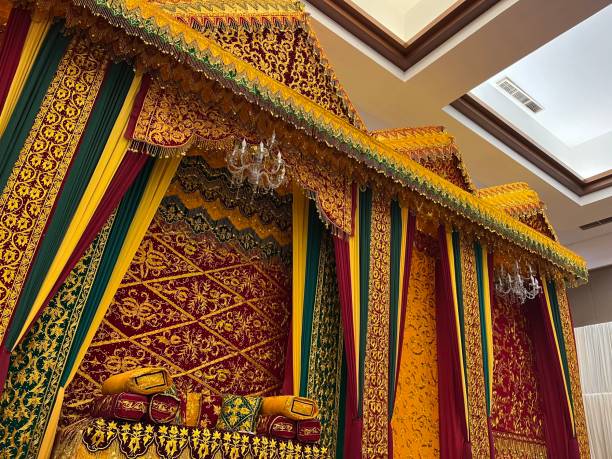 istock Traditional Acehnese wedding decoration. 2191904114