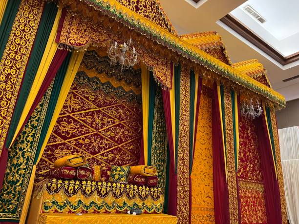 istock Traditional Acehnese wedding decoration. 2191904135