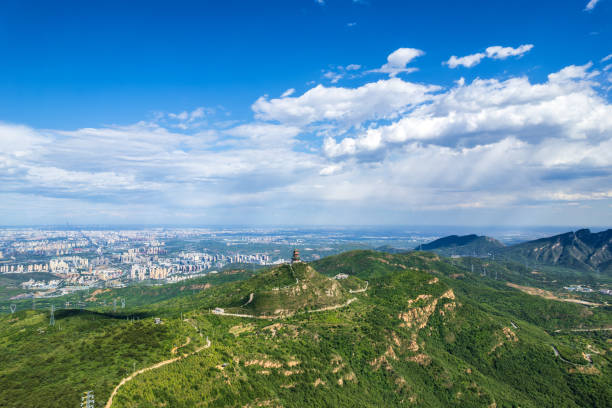 istock Overlooking Beijing over Dingdu Pavilion of western hills 2191904327