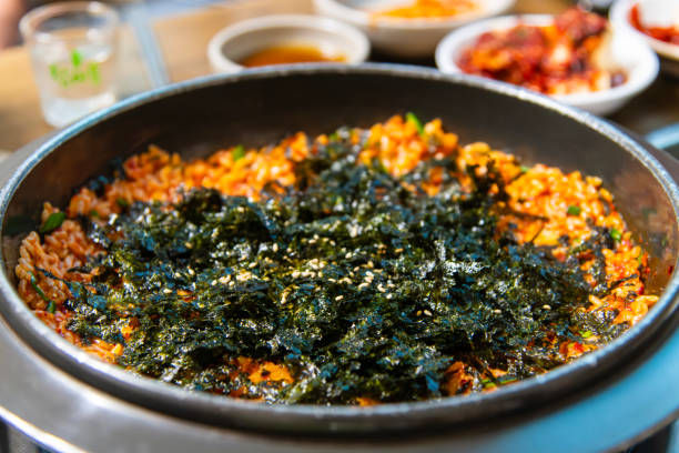 istock steamed rice stir-fried with spicy sauce 2191910004