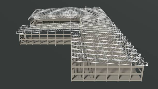 istock 3D illustration of industrial project 2191910857