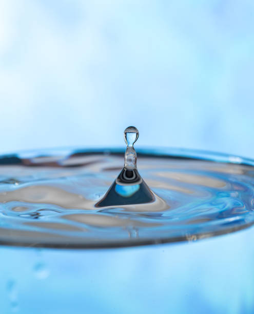 istock Beautiful water droplets action shot 2191913273