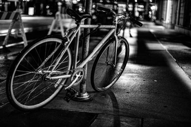 Shot at downtown Minneapolis, Minnesota at night affter a brief rain.