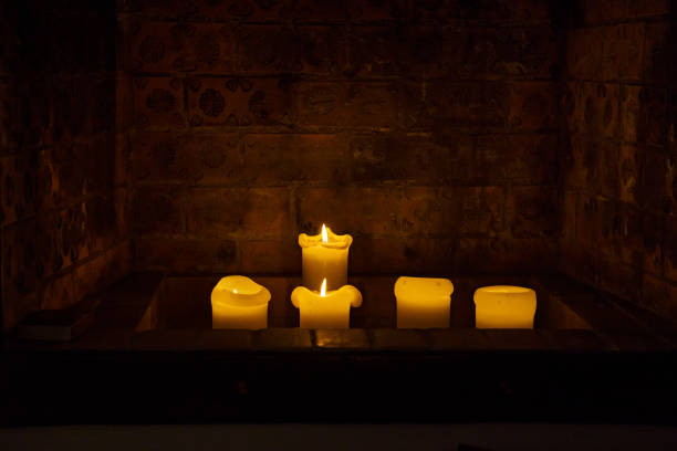 Stlyised image of candles