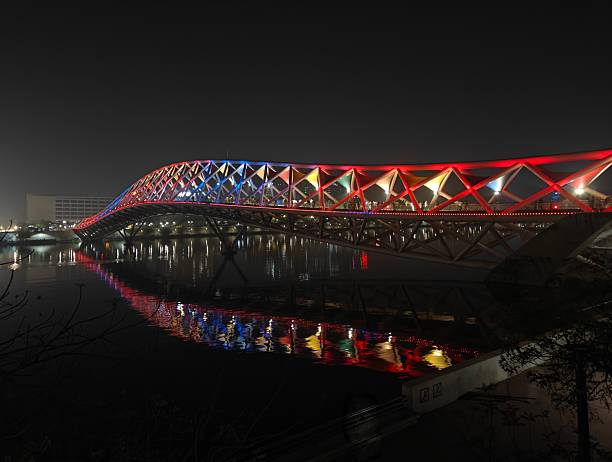 istock Atal Bridge Photography Located on the Sabarmati River 2191920258