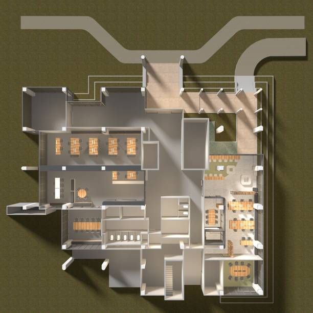 istock 3D illustration of building project 2191924850
